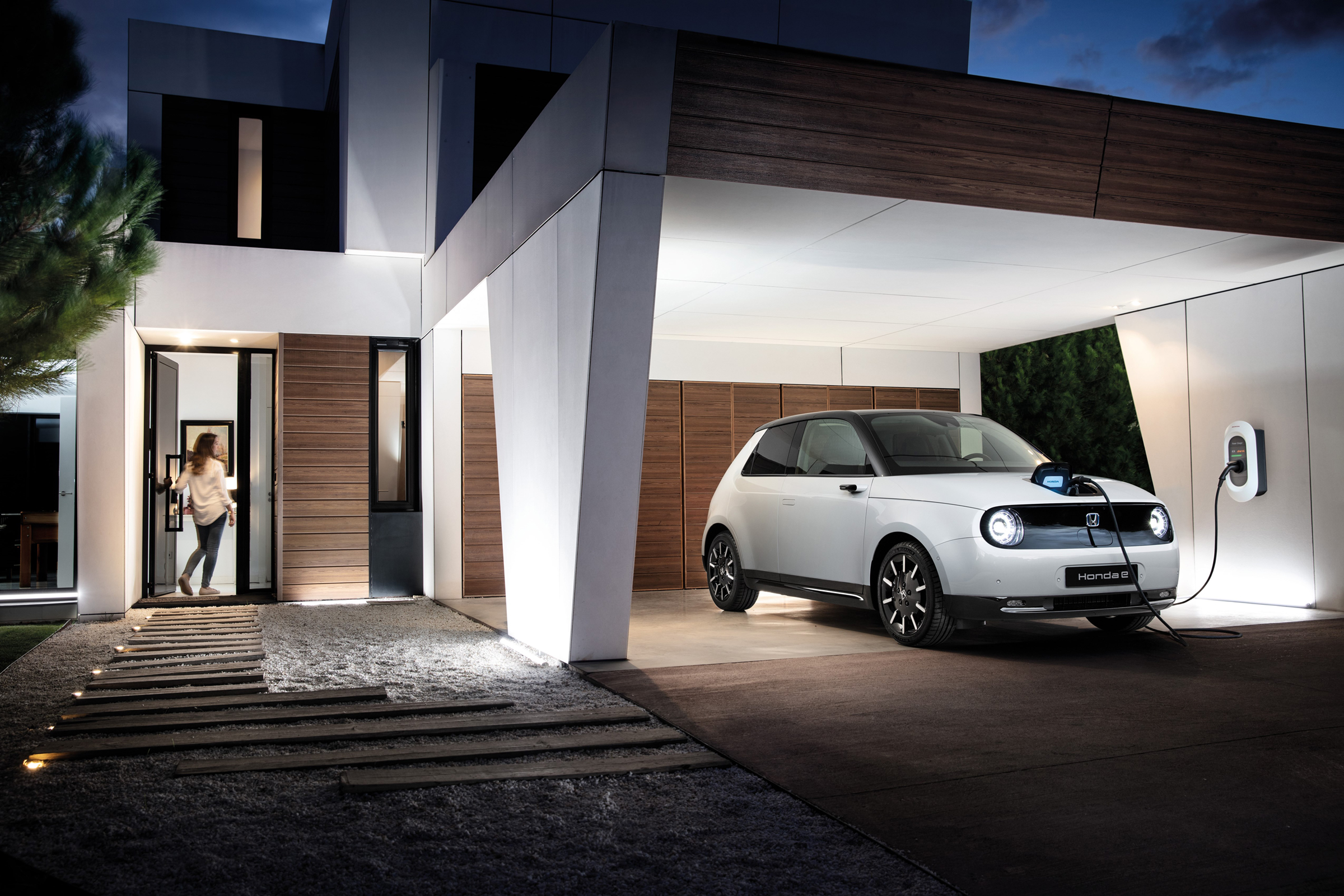 Honda E Car Charging