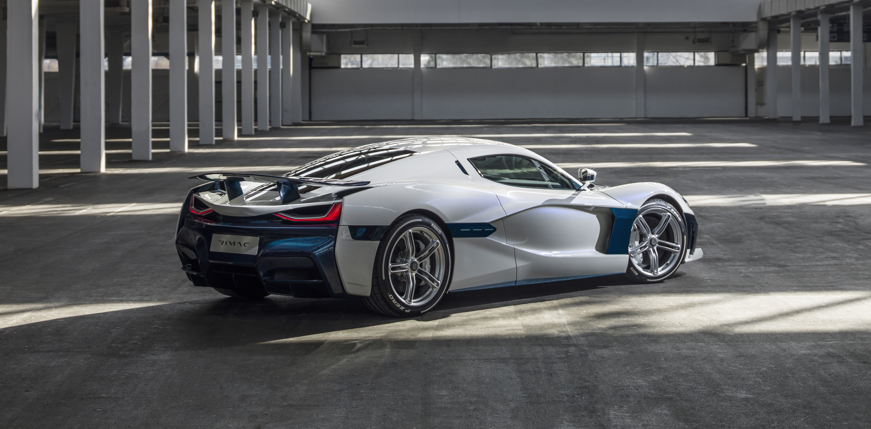 Rimac Electric Hyper Car looking cool