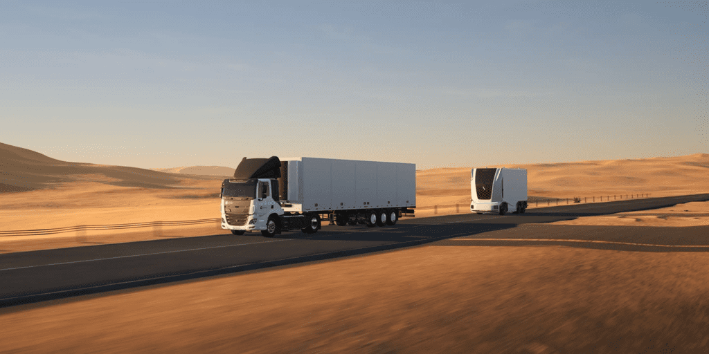 Einride to deploy 2,000 electric trucks and 200 autonomous trucks for UAE's freight mobility grid.
Partnership with UAE Ministry of Energy and Infrastructure for Falcon Rise grid across Abu Dhabi, Dubai, and Sharjah.
Einride revolutionizes logistics with sustainable solutions and intelligent software platform.